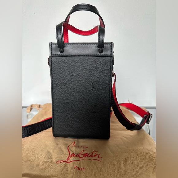 Christian Louboutin Men’s Leather Ruistote Bag 🖤 - Picture 5 of 12